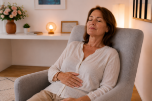 femme_pratiquant_hypnose_anneau_gastrique_virtuel_paris_13