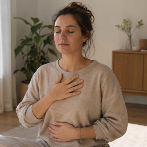 jeune -femme-pratiquant-des-techniques-de-respiration-sophrologie-paris-13